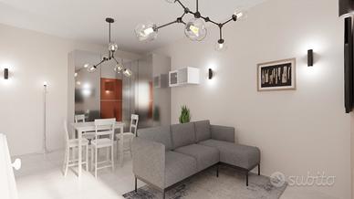 Trivano attico con ascensore