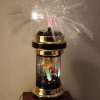 LAMPADA ANNI 70 CON FIBRE OTTICHE