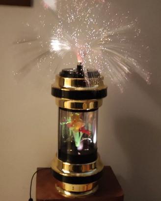 LAMPADA ANNI 70 CON FIBRE OTTICHE
