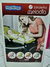 Sdraietta melodia peg perego