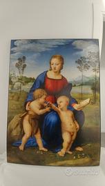 Quadro su riproduzione d'arte.