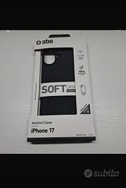 Cover iphone 17 nuova SBS nera