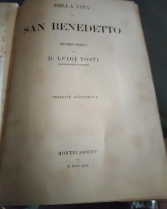 Della vita di San Benedetto: discorso storico