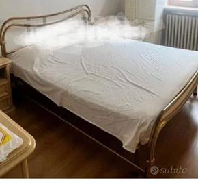 LETTO IN OTTONE MATRIMONIALE (solo telaio)