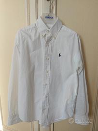 camicia bambino bianca Ralph Lauren 