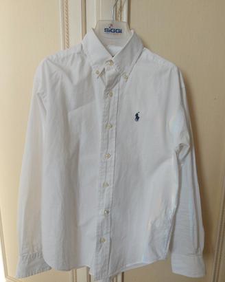 camicia bambino bianca Ralph Lauren 