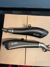 Scarico Exan X Black evo