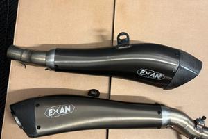 Scarico Exan X Black evo
