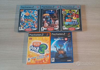 5 giochi per PS2 a 15 euro