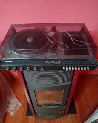 Giradischi e cassette stereo 