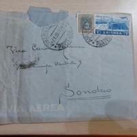 Busta Aerea ERITREA 1936 (Maggio) per SONDRIO (Ver