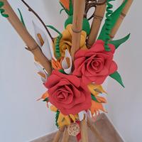 complemento di arredo bambù e fuori