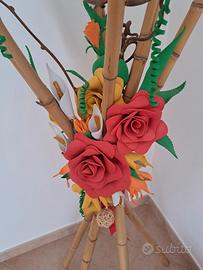 complemento di arredo bambù e fuori