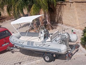 gommone mt420 motore e carrello