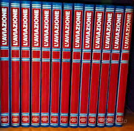 Enciclopedia L'AVIAZIONE - 12 Vol. Ediz. De Agosti