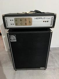 Ampeg SVT 410 HLF + Eko herald V bass