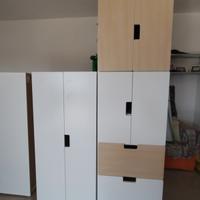 ARMADI STUVA IKEA+ mensole STUVA IKEA