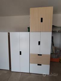 ARMADI STUVA IKEA+ mensole STUVA IKEA