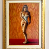 Marco Paniello - Nudo femminile - Originale 70x50