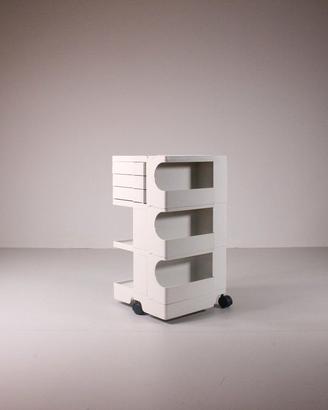 Carrello Boby bianco di Joe Colombo