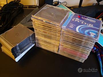 Custodie jewel case plastica per cd/dvd