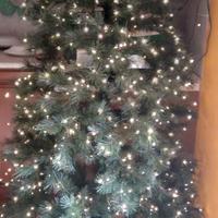 albero di Natale alto m1.80 con luci incorporate a