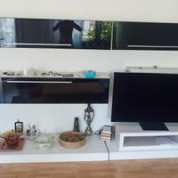 Parete da soggiorno moderno componibile