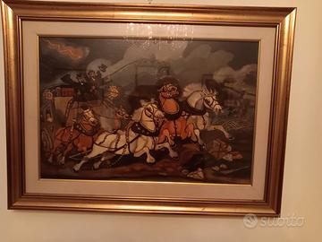 Diligenza Assalita dai Banditi di Antonio Ligabue.