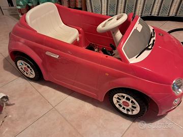 fiat 500 elettrica e telecomandata 