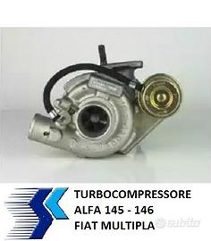 Turbocompressore Alfa 145, 146, Fiat Multipla