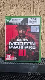 call of duty modern Warfare 3 per x box one 