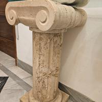 Colonne marmo travertino