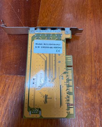 Scheda RO1394VS-PCI 3 PORTE FIREWIRE