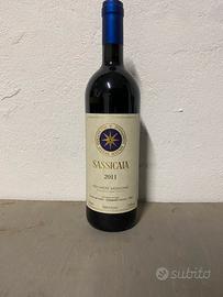Bottiglia di Sassicaia DOC Bolgheri 2011
