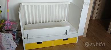 Lettino per bambini 65x125 completo di materasso