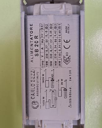 Reattori / alimentatori sb 20 r