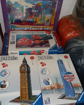 Giochi vari - Puzzle 2D / 3D - Meccano