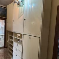 Armadio Bianco Componibile in buone condizioni