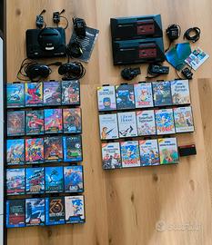 Lotto SEGA: Mega Drive + 2 Master System+ 35giochi