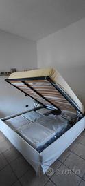 letto matrimoniale con contenitore 