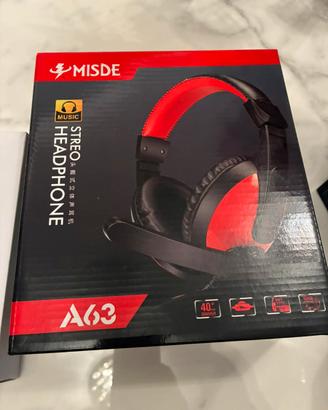 Cuffie gaming con microfono