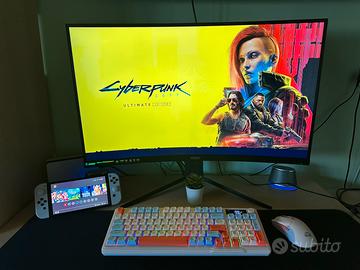 Workstation HP + Monitor msi 32" 4K