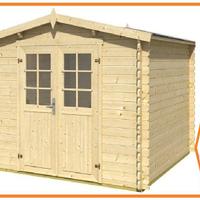 Casetta Turchese legno 3x2 gazebo attrezzi bici