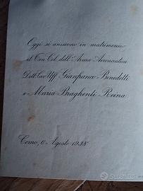documento  storico 1938
