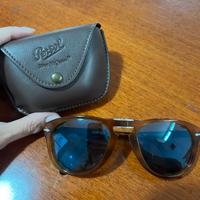 Persol Steve Mc Queen lente celeste