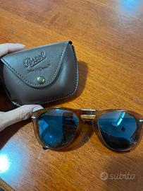 Persol Steve Mc Queen lente celeste