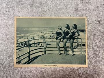 Lotto vecchie cartoline, 3 donne Viareggio