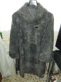 Cappotto pelliccia anni 50 t.44 vintage sartoriale