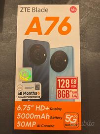 ZTE BLADE A76 NUOVO MAI USATO