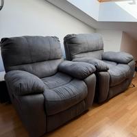 Poltrone Seychelles con recliner elettrico